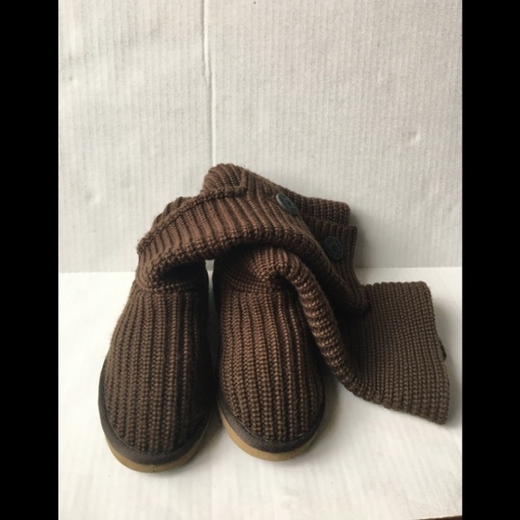Classic Cardy UGG Knit Boots Australia UGGS 5819 - Picture 2 of 16